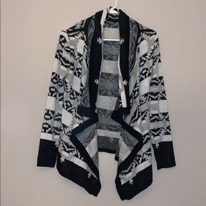 Black and White Cardigan